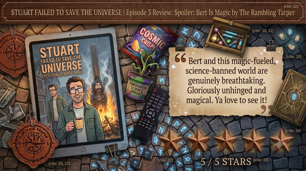 Stuart Fails To Save The Universe Episode 3 Spoiler: Bert Is Magic