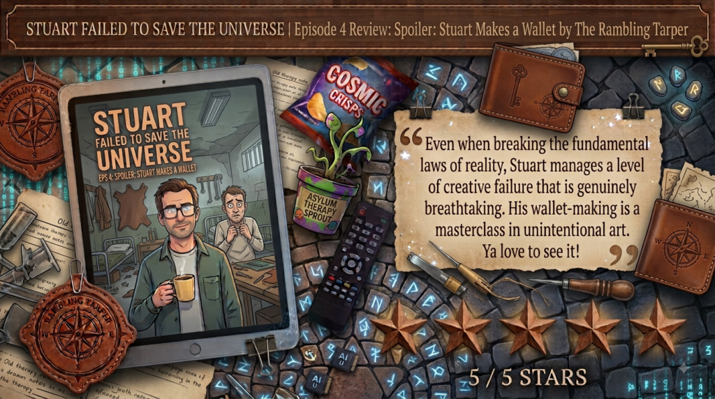 Stuart Fails To Save The Universe Episode 4 Spoiler: Stuart Makes A Wallet