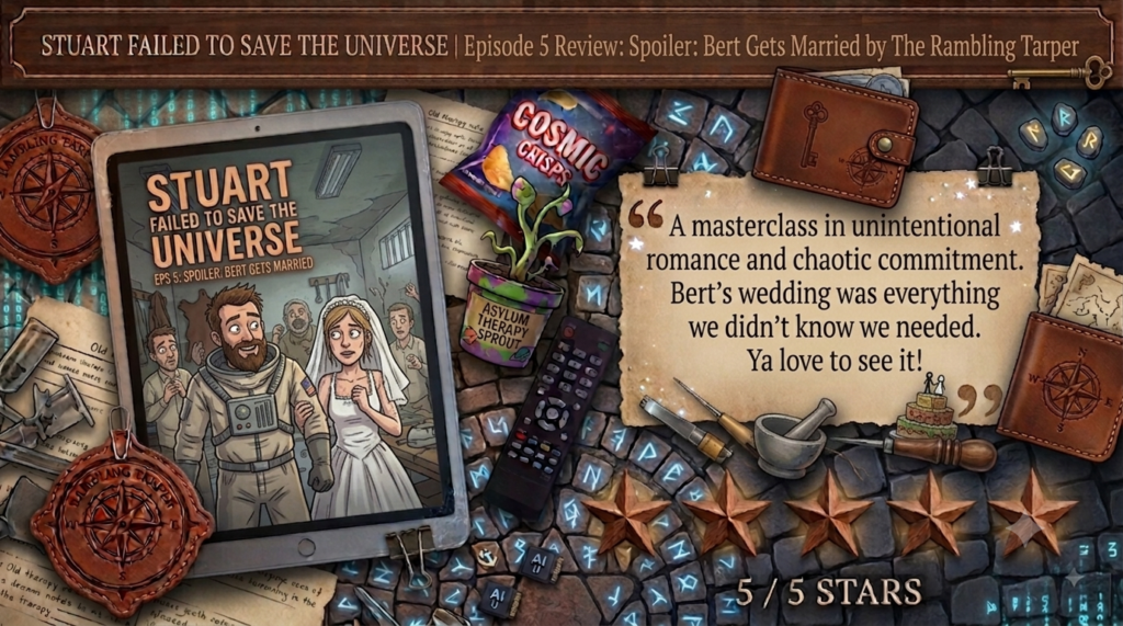 Stuart Fails To Save The Universe Episode 5 Review Spoiler: Bert Gets Married